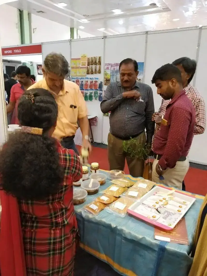 Customers at Kamali Stall