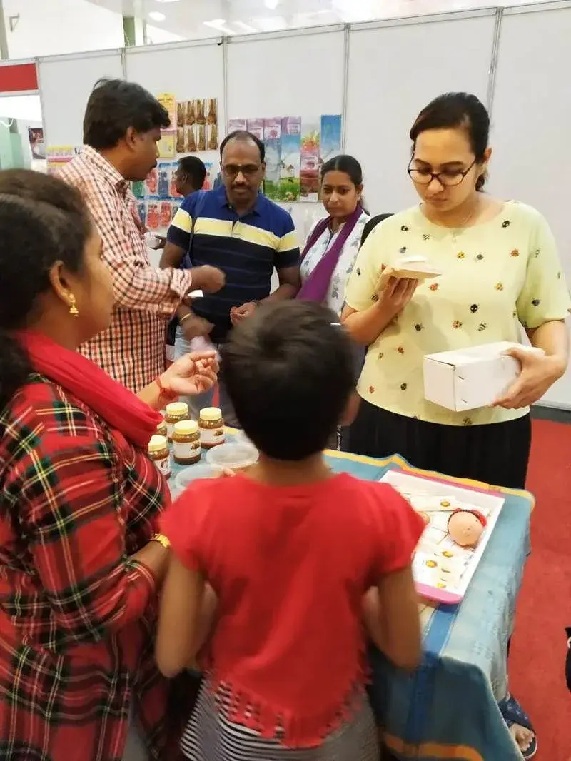Happy Customers at Exhibition