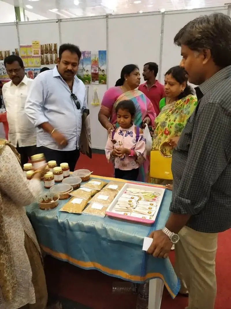 Busy Exhibition Stall